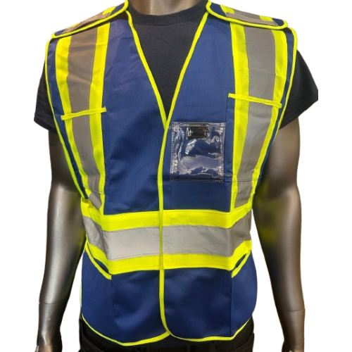 High-Visibility Safety Vest – One Size Fits All