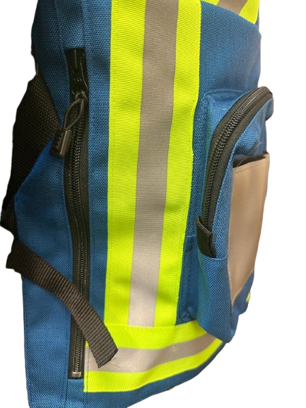 High-Visibility Safety Vest with Reflective Strips, Multi-Pockets & Large Back Pocket – 2 Different Colors