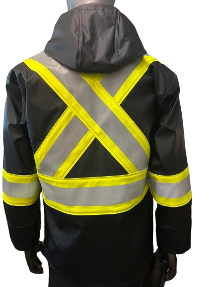 Safeline Hi Vis Waterproof Lightweight Rain Jacket