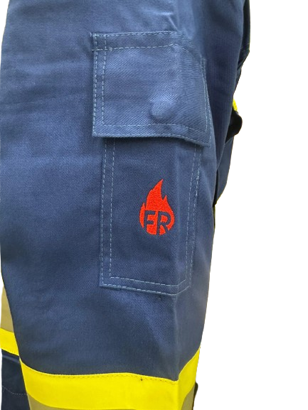 Big K Hi-Vis Fire Resistant Safety Coveralls CSA Approved 100% Cotton | 3M Reflective Tape | High Visibility