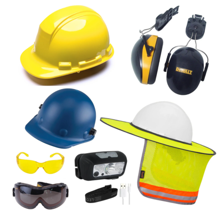 Head, Eye, Face & Hearing Protection