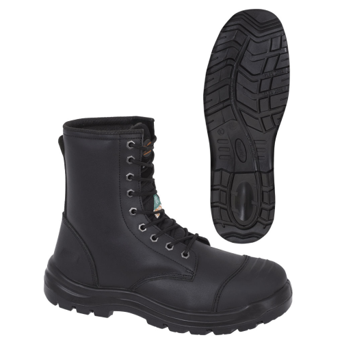 Pioneer Steel Toe/Plate Leather 8" Thinsulate Insulation Work Boots