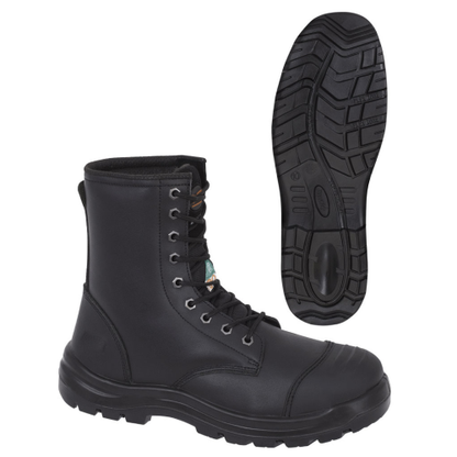 Pioneer Steel Toe/Plate Leather 8" Thinsulate Insulation Work Boots
