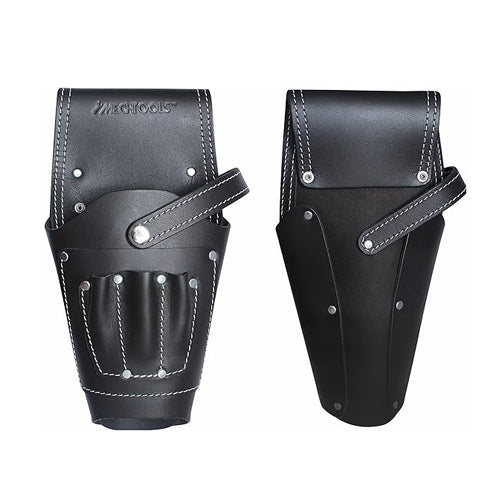 Mechtools Tool Holster, Drill Holster with Full Grain Leather, Drill Holster Tool Pouch for Drill Bits, Multi Tools Pouch, Maintenance Cordless Drill Holster Compatible with Most T-Handle Drills