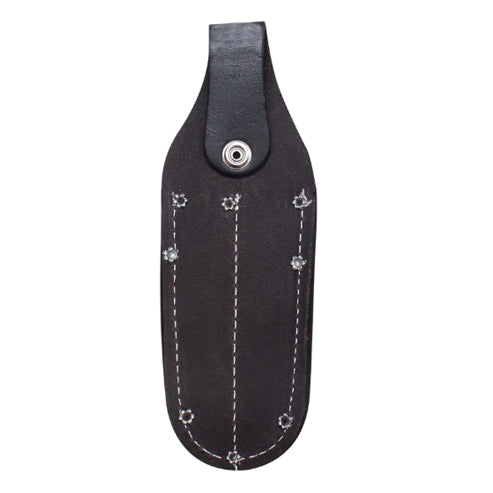 Mechtools Tool Holder, Tool Holder Pouch, Leather Utility Knife Holder, Pencil Holder, Tools Holder, Mini Organizer Pocket Attachment for Tool Belt, Leather Utility Knife/Pencil Holder