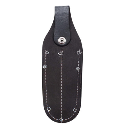 Mechtools Tool Holder, Tool Holder Pouch, Leather Utility Knife Holder, Pencil Holder, Tools Holder, Mini Organizer Pocket Attachment for Tool Belt, Leather Utility Knife/Pencil Holder