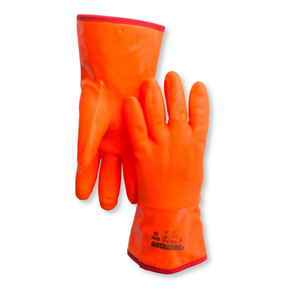 Watson Foamtastic PVC Coated Gloves - Orange One-Size