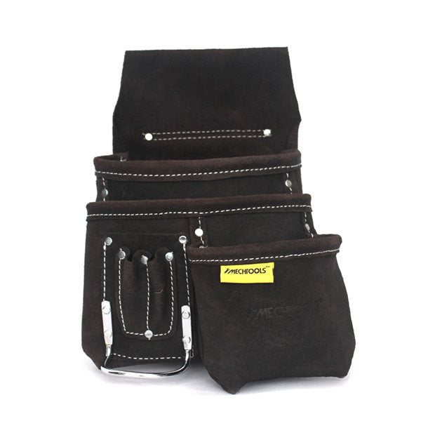 Nail and Fastener Pouch with Hammer Holder by Mech Tools