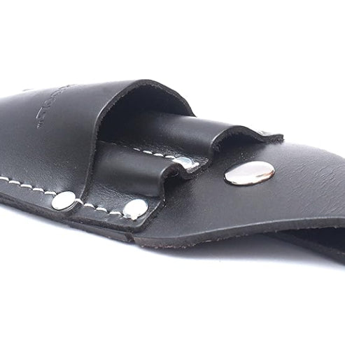 Mechtools Tool Holder, Tool Holder Pouch, Leather Utility Knife Holder, Pencil Holder, Tools Holder, Mini Organizer Pocket Attachment for Tool Belt, Leather Utility Knife/Pencil Holder