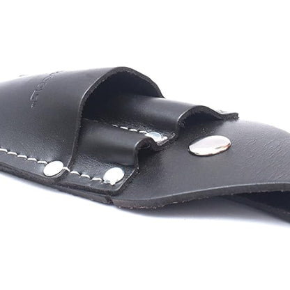 Mechtools Tool Holder, Tool Holder Pouch, Leather Utility Knife Holder, Pencil Holder, Tools Holder, Mini Organizer Pocket Attachment for Tool Belt, Leather Utility Knife/Pencil Holder