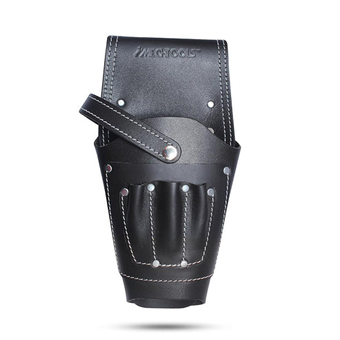 Mechtools Tool Holster, Drill Holster with Full Grain Leather, Drill Holster Tool Pouch for Drill Bits, Multi Tools Pouch, Maintenance Cordless Drill Holster Compatible with Most T-Handle Drills
