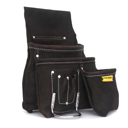 Nail and Fastener Pouch with Hammer Holder by Mech Tools