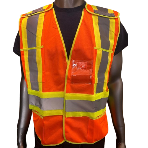 High-Visibility Safety Vest – One Size Fits All