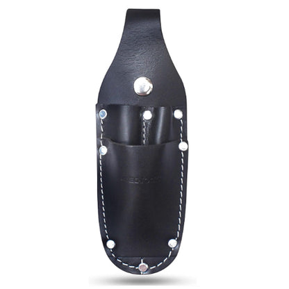 Mechtools Tool Holder, Tool Holder Pouch, Leather Utility Knife Holder, Pencil Holder, Tools Holder, Mini Organizer Pocket Attachment for Tool Belt, Leather Utility Knife/Pencil Holder