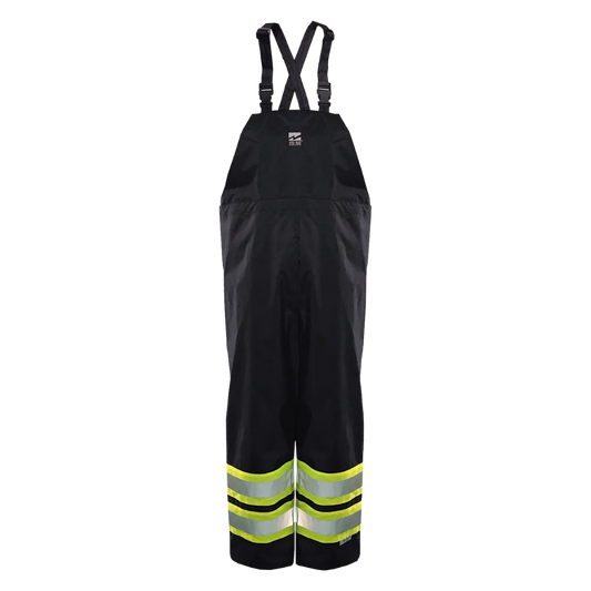 Viking Hi-Vis Ripstop Waterproof Insulated Bib Pant – Adjustable Velcro Leg Openings
