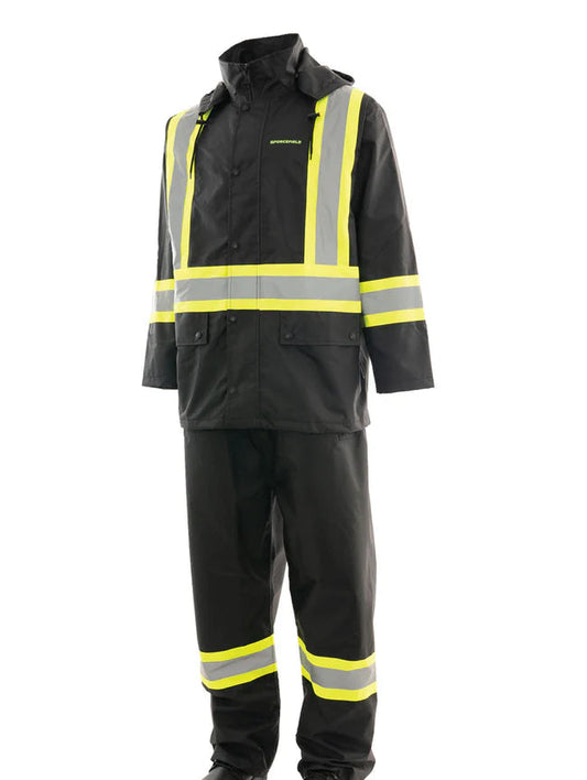Forcefield CSA 3 Piece Hi Vis Rain Suit - 2 Colors