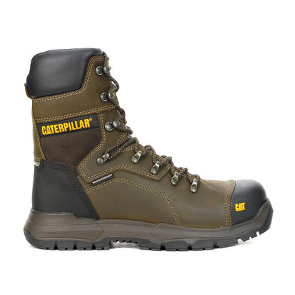 Caterpillar Men’s Diagnostic 2.0 8″ Dark Coffee WP CT Work Boots P725893