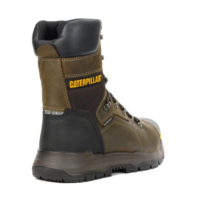 Caterpillar Men’s Diagnostic 2.0 8″ Dark Coffee WP CT Work Boots P725893