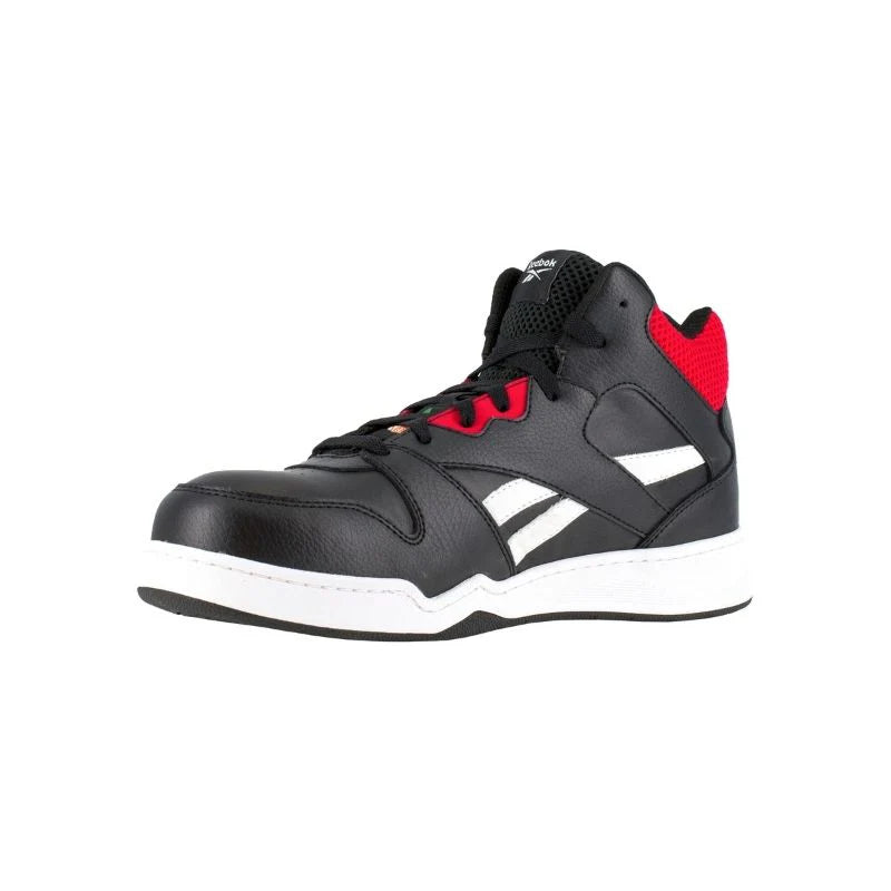 Reebok Mens Bb4500 Work Safety Toe High Top Work Sneaker Men’s RB4132 Black and Red BB4500 Work Mid-Cut