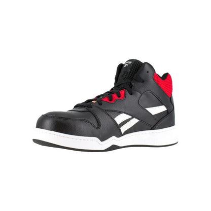 Reebok Mens Bb4500 Work Safety Toe High Top Work Sneaker Men’s RB4132 Black and Red BB4500 Work Mid-Cut