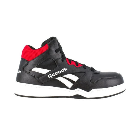 Reebok Mens Bb4500 Work Safety Toe High Top Work Sneaker Men’s RB4132 Black and Red BB4500 Work Mid-Cut