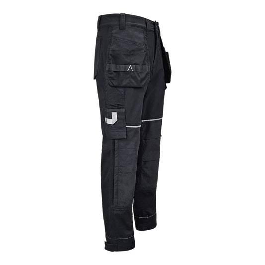 4 Way Stretch Work Pants with Holster Pockets and Knee Pads Insertion - TK-E8950
