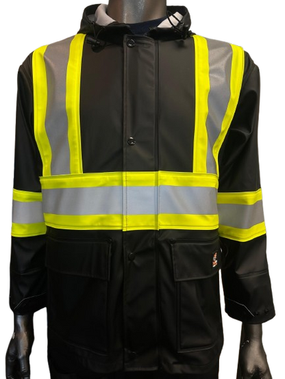 Safeline Hi Vis Waterproof Lightweight Rain Jacket