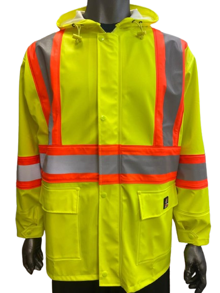 Safeline Hi Vis Waterproof Lightweight Rain Jacket