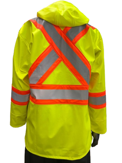 Safeline Hi Vis Waterproof Lightweight Rain Jacket