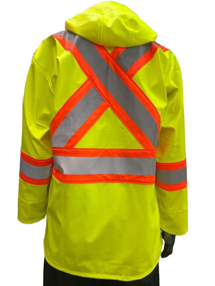 Safeline Hi Vis Waterproof Lightweight Rain Jacket