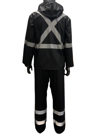 Safeline Hi-Vis Rain Gear - 2" Silver Reflective Tape