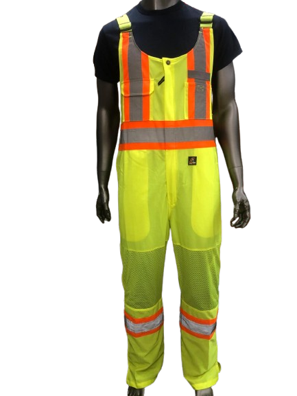 Safeline Workwear Overall – 4 Pockets, Mesh Pant, Side Leg Zipper