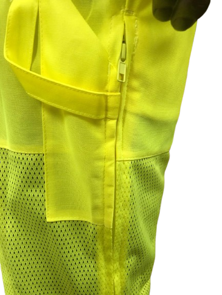 Safeline Workwear Overall – 4 Pockets, Mesh Pant, Side Leg Zipper
