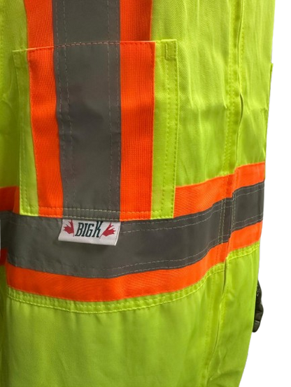 Big K Clothing - Polycotton Traffic Safety Overalls