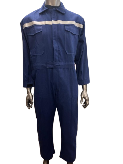 Safeline Reflective Workwear Coverall Construction Suit for Electricians - Work Clothes for Safety