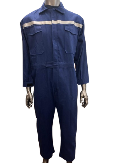 Safeline Reflective Workwear Coverall Construction Suit for Electricians - Work Clothes for Safety