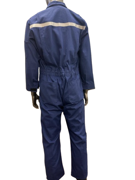 Safeline Reflective Workwear Coverall Construction Suit for Electricians - Work Clothes for Safety