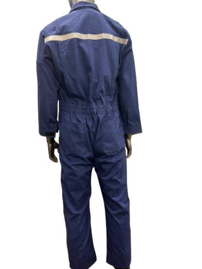 Safeline Reflective Workwear Coverall Construction Suit for Electricians - Work Clothes for Safety