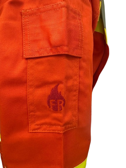 Big K Hi-Vis Fire Resistant Safety Coveralls CSA Approved 100% Cotton | 3M Reflective Tape | High Visibility