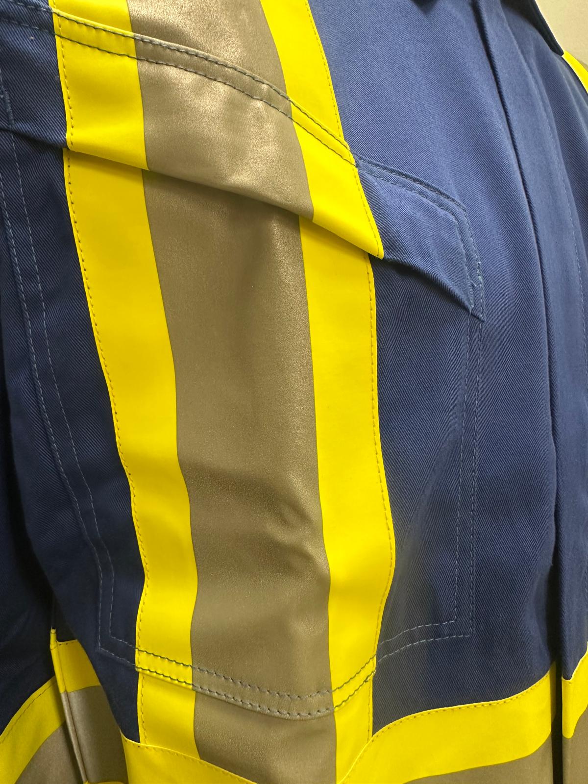 Big K Hi-Vis Fire Resistant Safety Coveralls CSA Approved 100% Cotton | 3M Reflective Tape | High Visibility