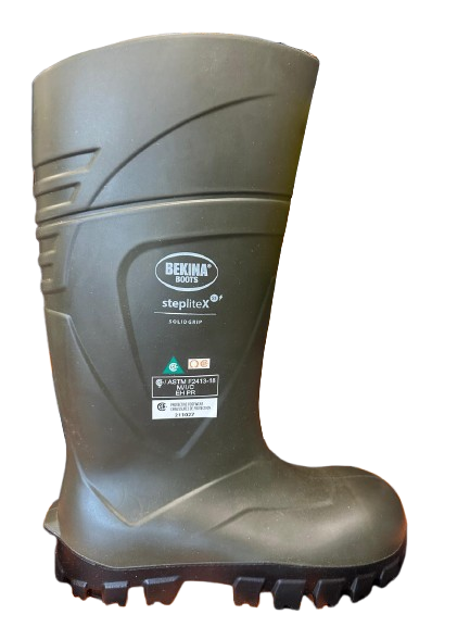 Bekina Steplite Waterproof Boots | Lightweight, Shock Absorbent, Anti-Clogging Sole, Oil & Chemical Resistant