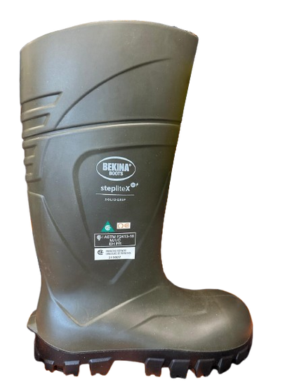Bekina Steplite Waterproof Boots | Lightweight, Shock Absorbent, Anti-Clogging Sole, Oil & Chemical Resistant