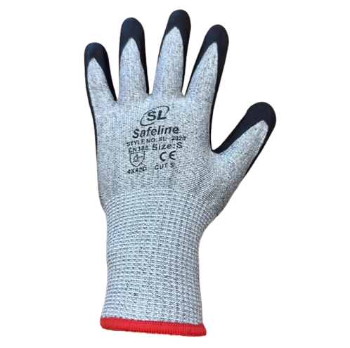 Cut 5 Work Gloves - Cut Resistant Gloves - SL-2020, S-2XL