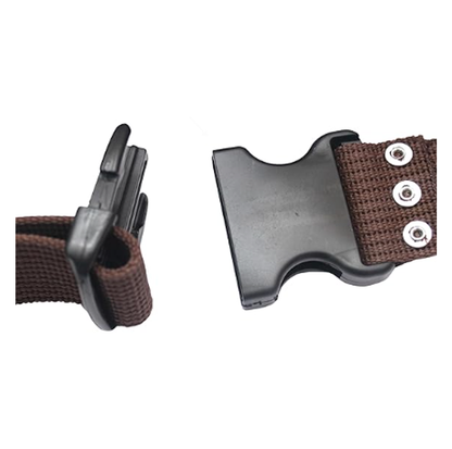 Mechtools Leather Tool Belt, Carpenter Tool Belt, Oil Tanned Leather Tool Belt Carpenter's Apron with Nylon Belt, 5-Pockets for Men Contractors homeowners