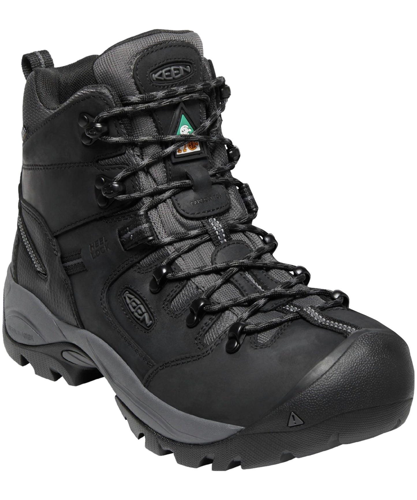 Keen Utility Men's Pittsburgh Energy Waterproof Work Hikers Black Size 8D