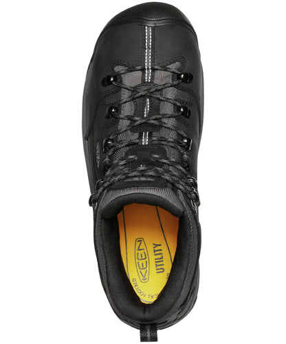 Keen Utility Men's Pittsburgh Energy Waterproof Work Hikers Black Size 8D