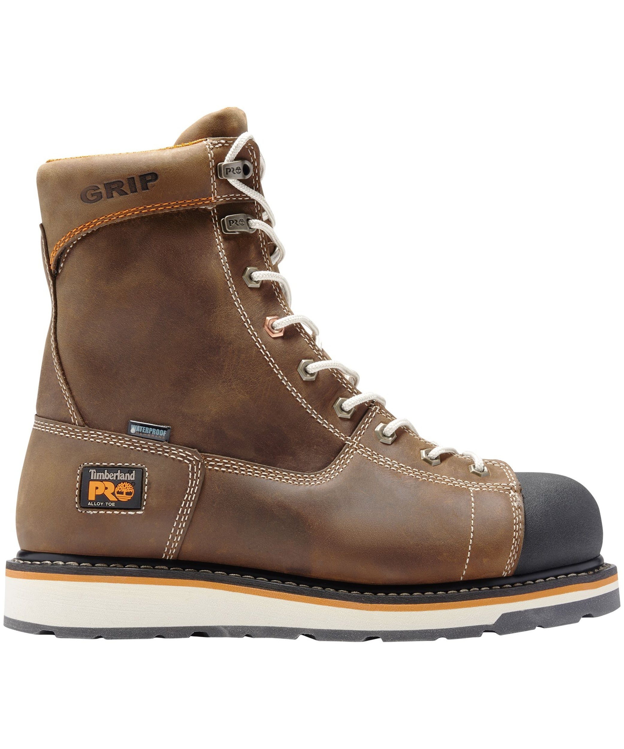 Men’s Gridworks 8″ Alloy Toe Waterproof Work Boot – Safeline Workwear