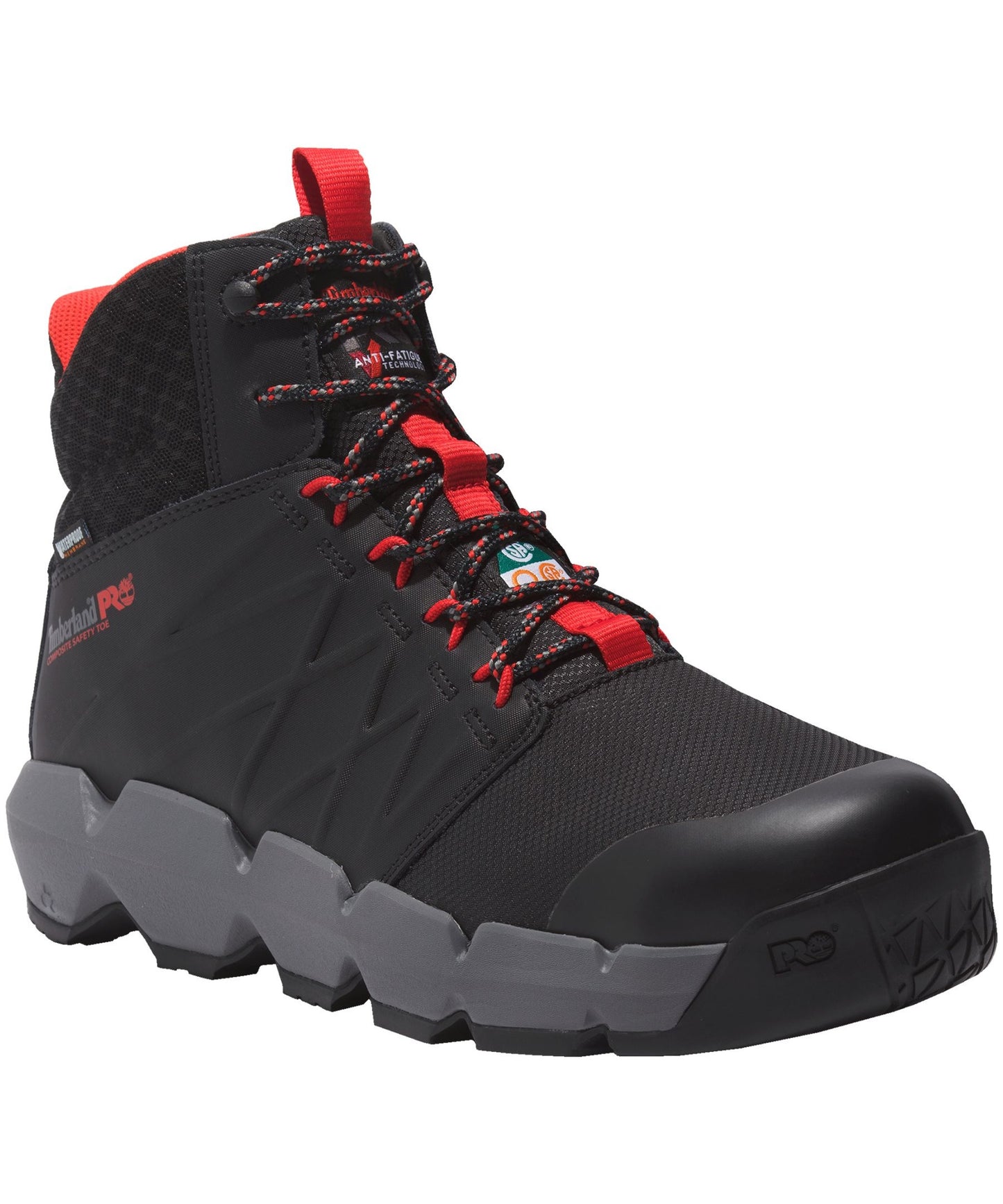 Timberland PRO Men's Morphix Composite Toe Composite Plate Waterproof Mid Cut Work Shoe