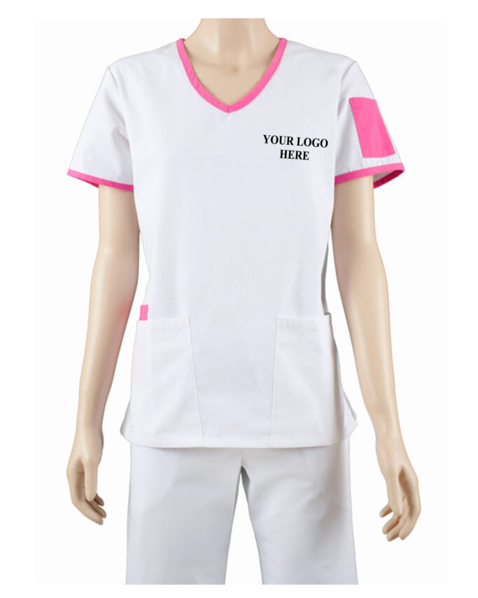 Safeline Nurses Uniforms logo printing